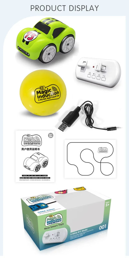 Naivah Smart Sensor RC Car — Follow, Avoid & Line-Track