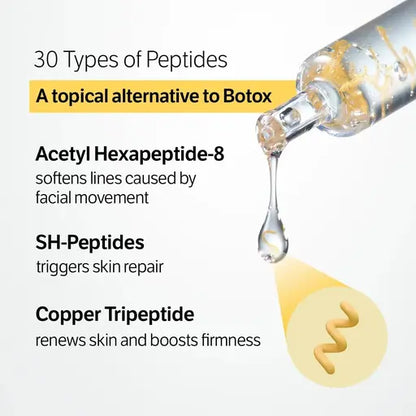 Ampoule droplet on skin, hydration